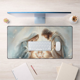 Alfrombrillas De Escritorio Escena de la Natividad de la Sagrada Familia Radia