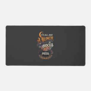 Alfrombrillas De Escritorio Escoba de Bruja Hocus Pocus Gato Negro Caldero Mág