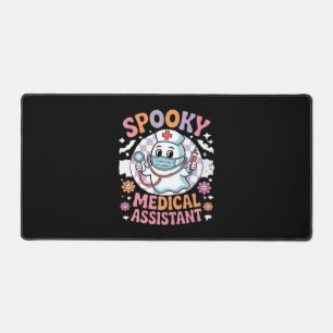 Alfrombrillas De Escritorio Esencial de Halloween, espeluznante asistente médi