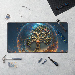 Alfrombrillas De Escritorio Esfera de la Vida – El Árbol del Mundo Dorado. 