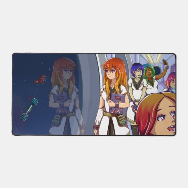 Alfrombrillas De Escritorio Espaciado hacia fuera (Anverso)