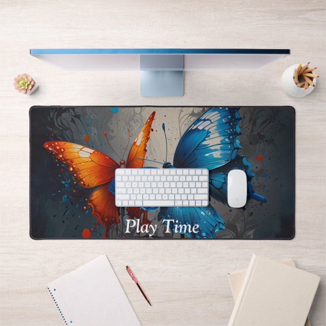 Alfrombrillas De Escritorio Espacio de trabajo de danza de mariposa etérea (Oficina 1)
