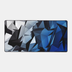 Alfrombrillas De Escritorio Espejo triangular azul
