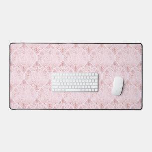 Alfrombrillas De Escritorio Espeluznante Oro Rosa y Rosa