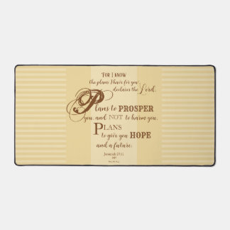 Alfrombrillas De Escritorio Esperanza y Prosperidad - Jeremías 29:11 Alfombril