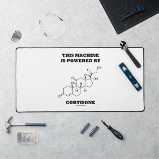 Alfrombrillas De Escritorio Esta Máquina Es Impulsada Por La Química Cortisona