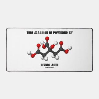 Alfrombrillas De Escritorio Esta Máquina Es Impulsada Por Química De Ácido Cít