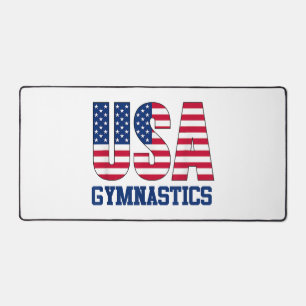 Alfrombrillas De Escritorio Estados Unidos: Deportes de gimnasia con bandera e