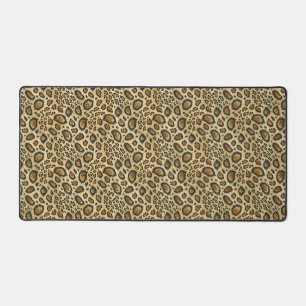 Alfrombrillas De Escritorio Estampado de estampado de leopardo – Diseño de pie