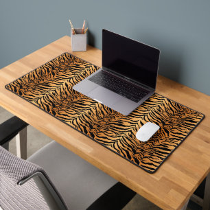 Alfrombrillas De Escritorio Estampado de rayas de tigre