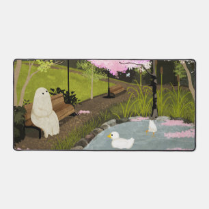 Alfrombrillas De Escritorio Estanque de patos - Primavera