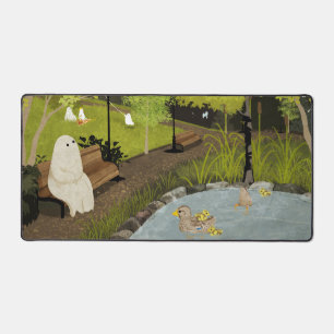 Alfrombrillas De Escritorio Estanque de patos - Verano
