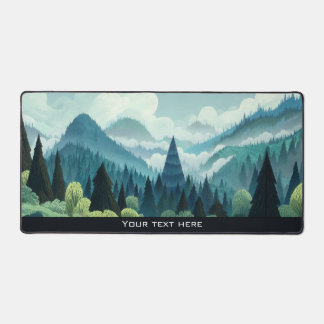 Alfrombrillas De Escritorio Estilo Kawaii Estético de Montaña Forestal