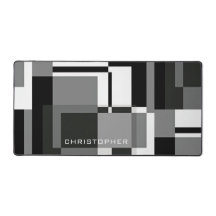 Estilo Mondriano Blanco Y Negro Resumen Añadir Nom