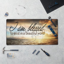 "Estoy bendecido de existir" Motivación Afirmación