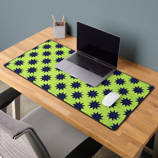 Alfrombrillas De Escritorio Estrellas azules y estrellas doradas brillantes en (Oficina 2)