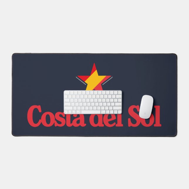 Alfrombrillas De Escritorio Estrellas de España – Costa del Sol (Teclado y ratón)