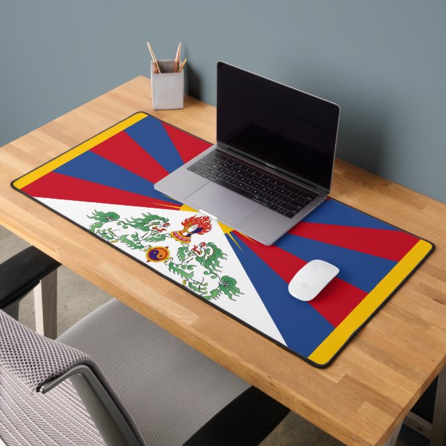 Alfrombrillas De Escritorio Estuche de teléfono de la bandera del Tíbet (Oficina 2)