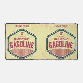 Alfrombrillas De Escritorio Etiqueta de gasolina retro
