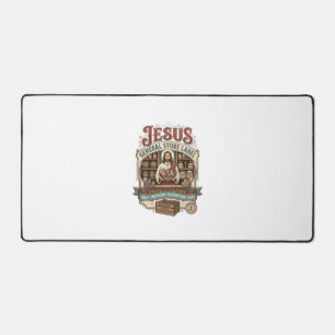 Alfrombrillas De Escritorio Etiqueta de la tienda general de Jesús Tienda gene
