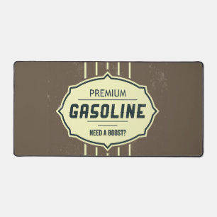 Alfrombrillas De Escritorio Etiqueta retro de gasolina