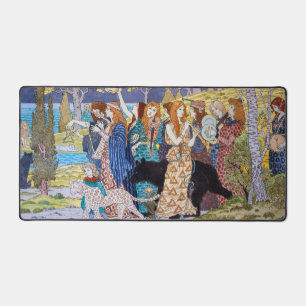 Alfrombrillas De Escritorio Eugene Grasset - Panel Decorativo Armonía