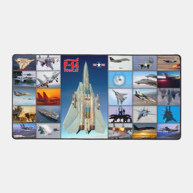 ALFROMBRILLAS DE ESCRITORIO F-14 "MONTAJE" TOMCAT (Anverso)