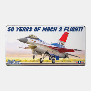 ALFROMBRILLAS DE ESCRITORIO F-16 FIGHTING FALCON - ¡50 AÑOS!