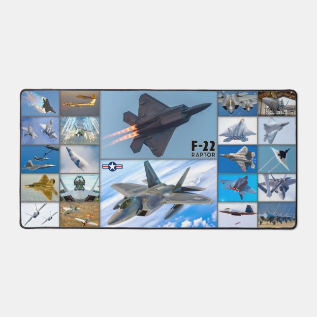 ALFROMBRILLAS DE ESCRITORIO F-22 "MONTAJE" DEL RAPTOR (Anverso)