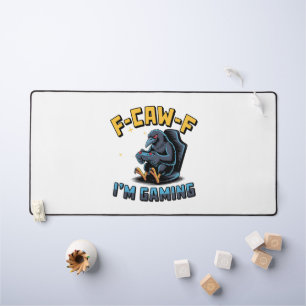 Alfrombrillas De Escritorio F-Caw-F I'm Gaming Funny Raven Crow Meme