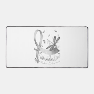 Alfrombrillas De Escritorio Faith Hope Love Melanoma Awareness Dragonfly