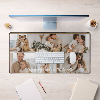 Alfrombrillas De Escritorio Familia multiCollage de fotos moderna personalizad
