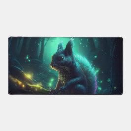 Alfrombrillas De Escritorio Fantasía Squirrel Desk Mat