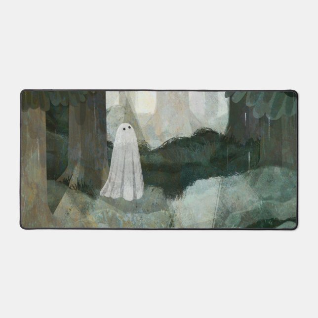 Alfrombrillas De Escritorio Fantasma del bosque de pinos (Anverso)