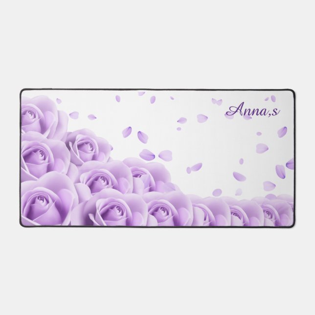 Alfrombrillas De Escritorio Fantástico rosa morado Personalizado Moto (Anverso)