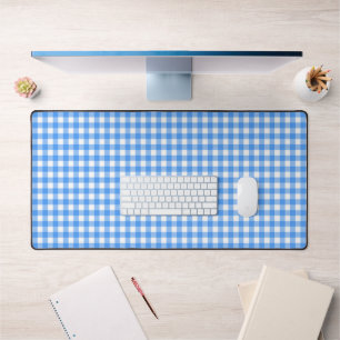 Alfrombrillas De Escritorio Faye y Lauren Blue Gingham