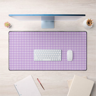 Alfrombrillas De Escritorio Faye y Lauren Purple Gingham