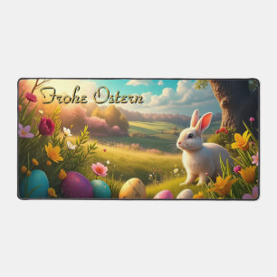 Alfrombrillas De Escritorio Felices Pascuas en un paisaje primaveral