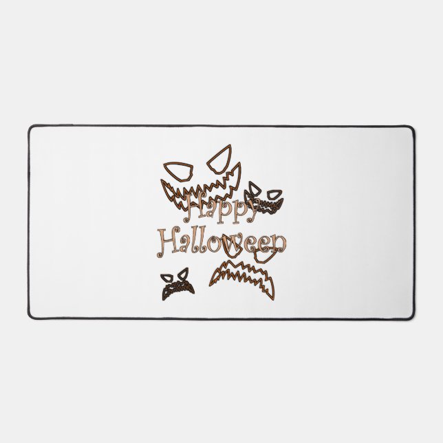 Alfrombrillas De Escritorio Feliz Halloween (Anverso)