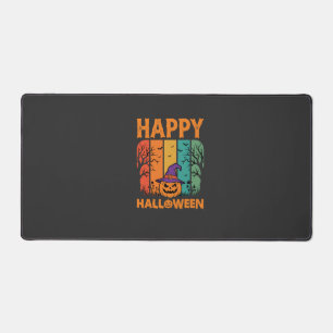 Alfrombrillas De Escritorio Feliz Halloween Calabaza Vector Vintage