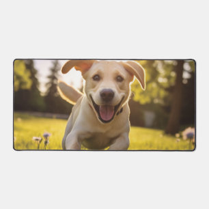 Alfrombrillas De Escritorio Felíz Labrador Corriendo