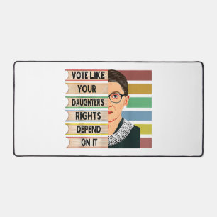 Alfrombrillas De Escritorio Feminista Ruth Bader Ginsburg RBG Chica De Cita Co