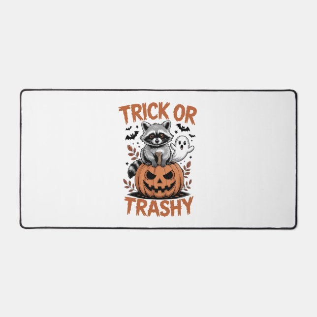 Alfrombrillas De Escritorio Féral Halloween Trick o Trashy (Anverso)