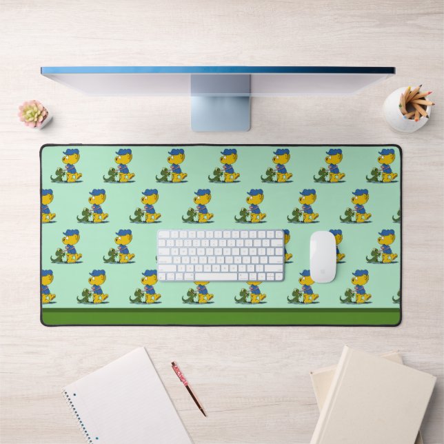 Alfrombrillas De Escritorio Ferald y el bebé lagarto | Niños (Oficina 1)