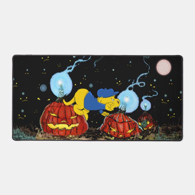 Alfrombrillas De Escritorio Ferald y los niños de las calabazas rojas (Anverso)