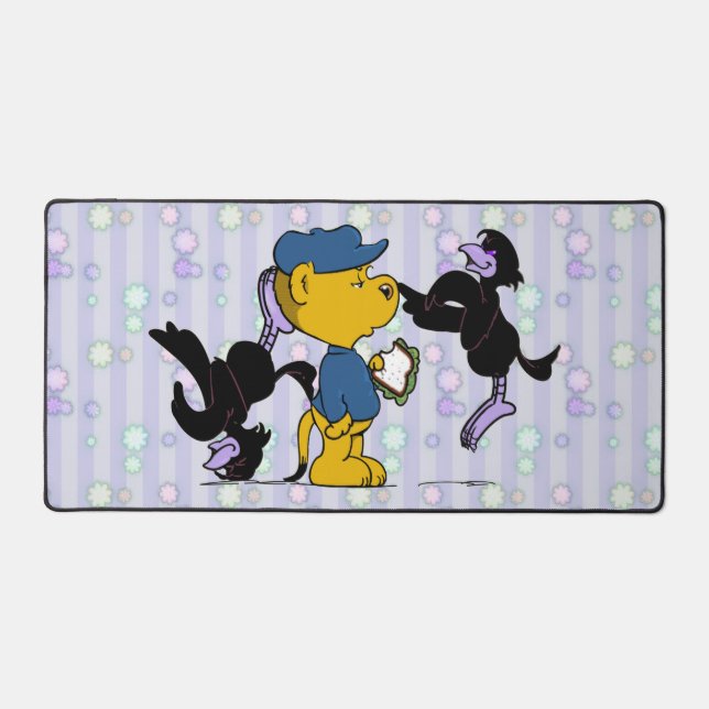 Alfrombrillas De Escritorio Ferald y los pesky cruzan a los niños (Anverso)