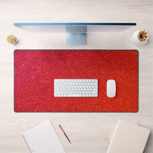 Alfrombrillas De Escritorio Fiery Red Desk Mat - Gaming & Office Essential