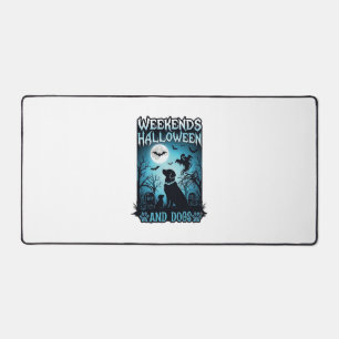 Alfrombrillas De Escritorio Fin de semana Halloween Perros Fantasma Luna Llena