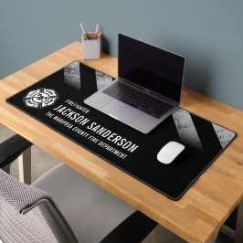 Alfrombrillas De Escritorio Fire Department Thin Red Line Logo Firefighter