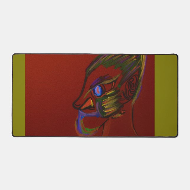 Alfrombrillas De Escritorio Fire Warrior Deskmat (Anverso)